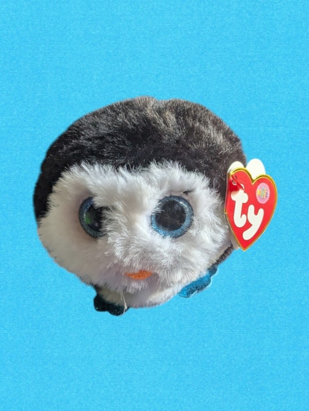 Ty Puffies) Beanie Ball Waddles The Penguin Plush Toy